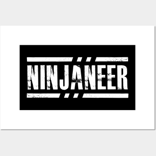 Ninjaneer - Engineer Posters and Art